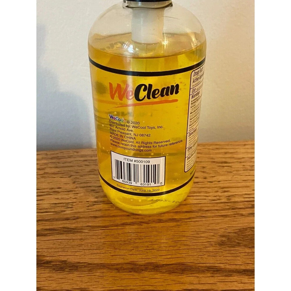 Hand Sanitizer Candy Corn Scent 1ea 8.45oz blt By WeClean-VERY RARE-Fall Autumn